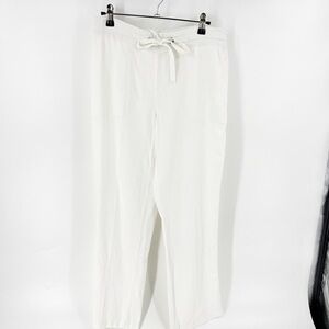 ✅ PER SE LINEN DRAWSTRING PANTS SIZE SMALL